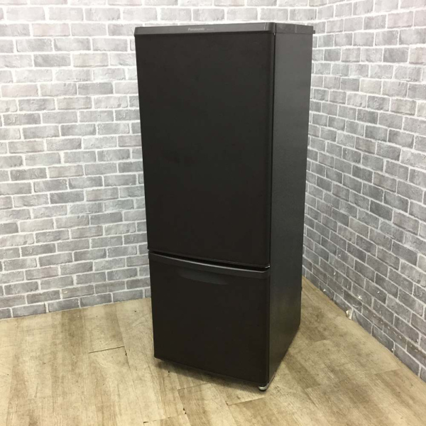 【Panasonic】冷蔵庫168L 右開き　ブラック Panasonic】冷蔵庫168L 右開きブラック